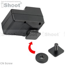 Universal Cold Foot to 1/4" Screw Adapter f Standard Camera Flash Hot Shoe Mount