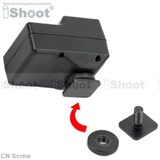 Universal Cold Foot to 1/4" Screw Adapter f Standard Camera Flash Hot Shoe Mount
