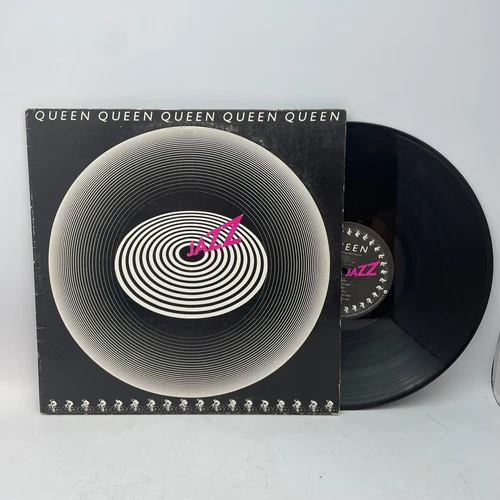Queen Jazz Vinyl LP OG US 1978 Gatefold Press w/ Poster VG+/VG+ Arena Rock