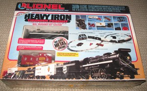 lionel heavy iron train set