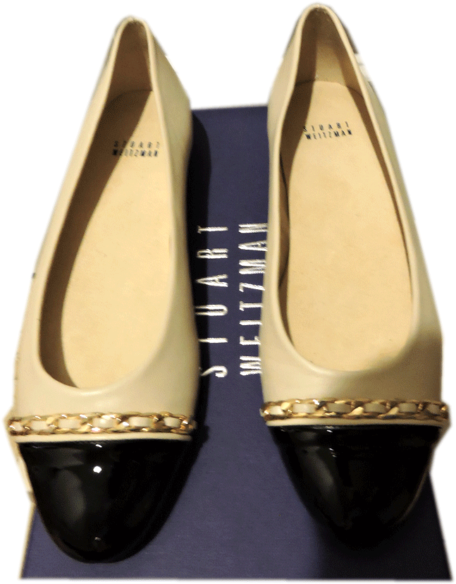 425 Chain Stuart Weitzman Quilted Cap Toe Chain 425 Ballet Flats - Legacy 7- 37 Beige 9235d4 425 Chain Stuart Weitzman Quilted Cap Toe Chain 425 Ballet Flats - Legacy 7- 37 Beige 9235d4