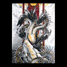 Displate Dawn Hydra Limited Edition Metal Poster - One of /500 - New Sealed