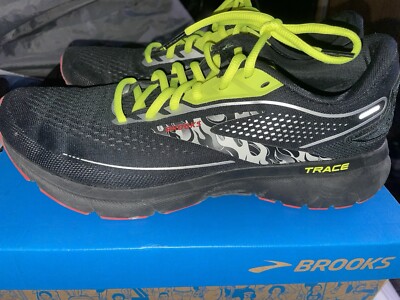 Size 10 - Brooks Trace 2 Hero Pack - Black Fire Fighter