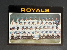 ⚾ 1971 Topps Baseball Base Card #742 Kansas City Royals * High Number * ⚾