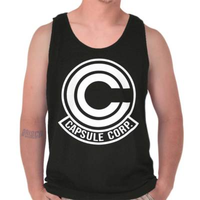 Funny Anime Joke Manga Capsule Corp Humor Tank Top T Shirts Tees Men Women