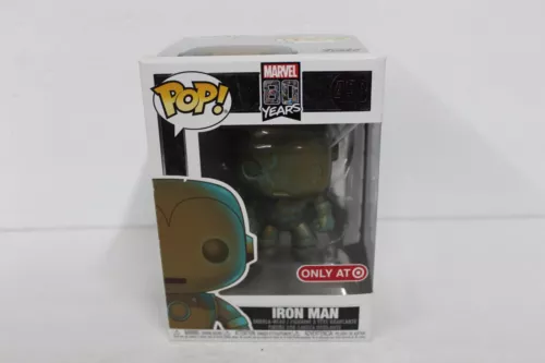 Funko Pop! Figura de pátina de 80 años exclusiva de Iron Man Vaulted Target de Marvel #498