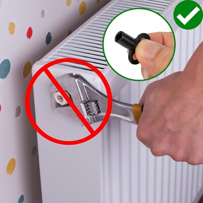 Praktisches 9-teiliges Heizungsentlüftungsschlüssel Set - Für Heizkörper Und Wasserhähne