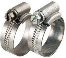 Hose Jubilee Clips 20-30mm Connector Washing Machine Dishwasher Securing 2pc New