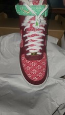 Size 10 - Nike Air Force 1 High Christmas Sweater for sale online | eBay