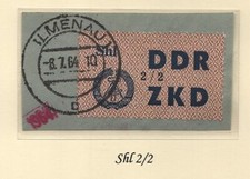 B13801 ZKD C 59 Shl 2/2  Ilmenau 1d gepr. Weigelt BPP echt gestempelt