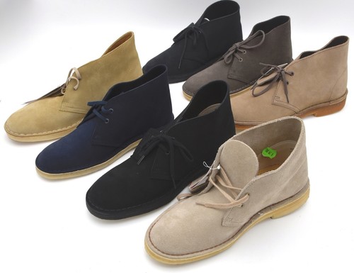 CLARKS DONNA UOMO UNISEX SCARPA POLACCO CASUAL TEMPO LIBERO FIT D DESERT  BOOT. | eBay
