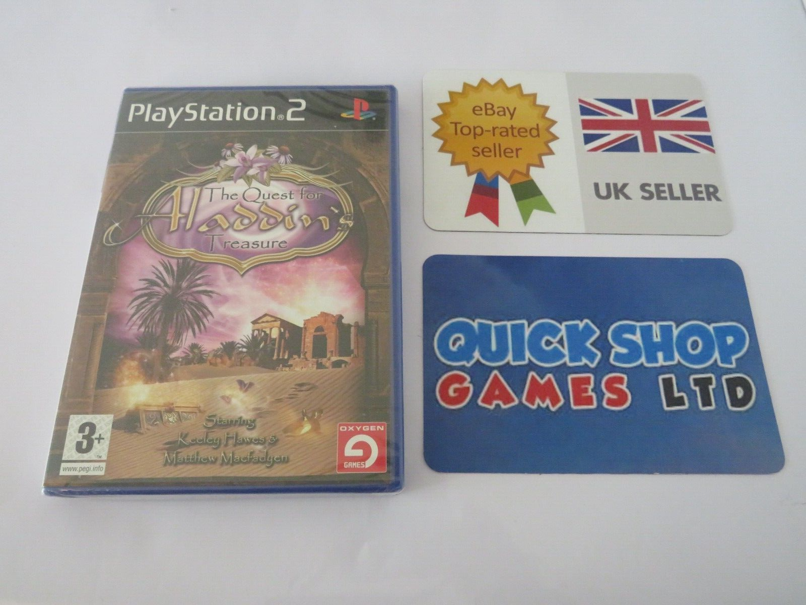 The Quest per Aladdin's Tesoro - PLAYSTATION 2 PS2 - Nuovo & Sigillato Versione