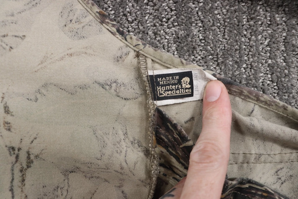 Vintage 80s Hunter Specialties Turkey Hunting Vest Advantage Camo Men's OS - Image 4 of 4