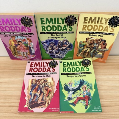 #ad #ad Emily Rodda Teen Power Inc 5 Paperback Novels Bundle Lot Vintage First Ed AU $46.89