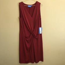 Simply Vera By Vera Want Red Dress Size Large NWT