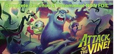 Disney Lorcana Set 13 Attack of the Vine Complete C/U Card Set 126 Cards