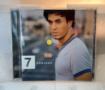 Seven 7 by Enrique Iglesias (CD, 2003, Interscope) W/ Case, Tested