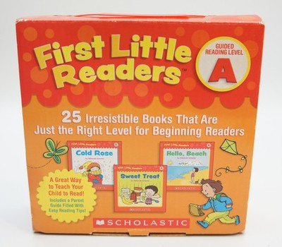 First Little Readers Beginning Level A Book Set of 25 Scholastic 2020