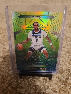 2024-25 OBSIDIAN Naz Reid CALDERA FLOOD ETCH SP TIMBERWOLVES  