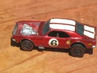 HOT WHEELS RED LINE HEAVY CHEVY RED TOY CAR / Plymouth   - 1969