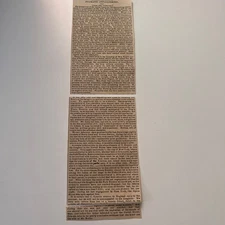 Dramatic Intelligence Prospectus of Italian Opera 1834 London Clipping SAI2-1