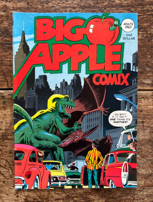 BIG APPLE COMIX 1st print Underground 1975/Wally Wood/Neal Adams/Reese/ FN/VFN