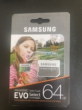 Samsung microSDXC UHS-I Card 64gb MB-ME64G NEW