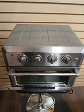 Cuisinart Air Fryer Toaster Oven CTOA-122 Stainless Steel- used