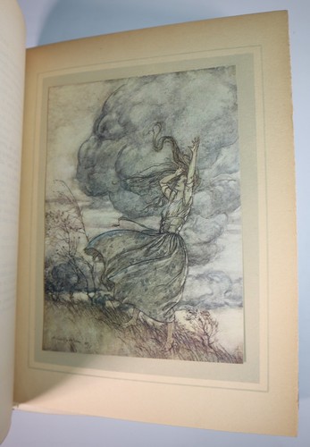 1909 UNDINE Illustrated by Arthur RACKHAM Fine Binding FOUQUE 1st Ed 15 Plates - 第 19/22 張圖片