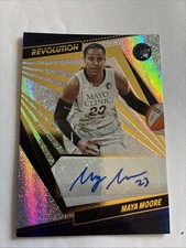 2021-22 Panini Revolution WNBA Maya Moore Auto #AG-MMR Lynx