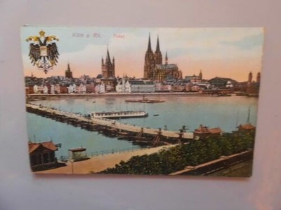Ansichtskarte Köln am Rhein Total  um 1910  (9781)