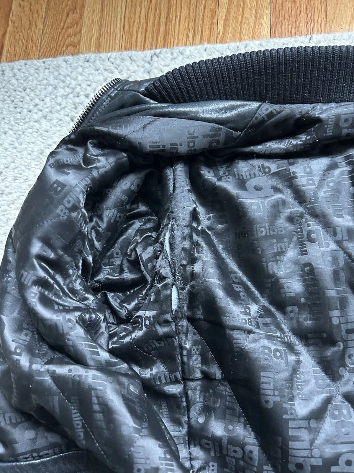 Neovintage Pilot ItalianCalf Leather Jacket Baldinini image 8
