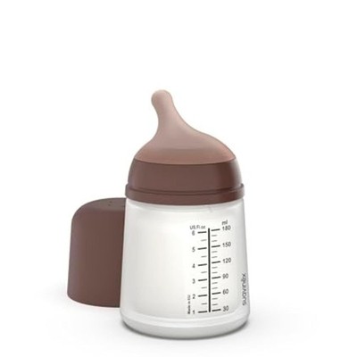 Suavinex Zero Anti Colic Baby Bottle, No 1 Spanish 6 Ounce - 1 PK, Deep 