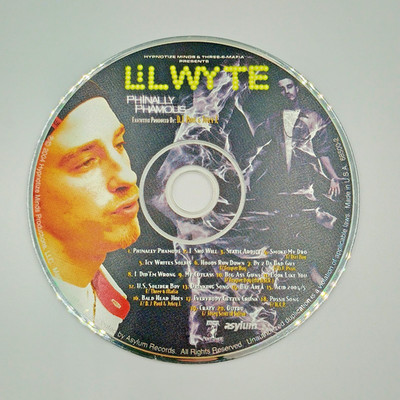 LIL WYTE Phinally Phamous CD Three 6 Mafia Juicy Frayser Boy Saliva RARE Rap
