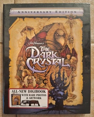 NEW The Dark Crystal (Blu-ray, Digibook, 1982) Jim Henson Anniversary Ed. Sealed