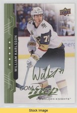 2018-19 Upper Deck MVP Green Script William Karlsson #153 READ 0qr0