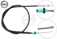 A.B.S. K13606 Seilzug FüR Feststellbremse Handbremsseil Bremsseil