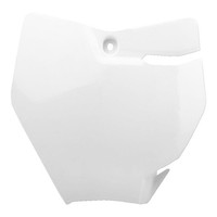 Polisport Vordere Nummerntafel Front # Plate SX65 -16 WH