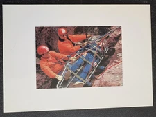 art postcard Max Estenger Watching Forever 1998 Martz gallery invitation NYC