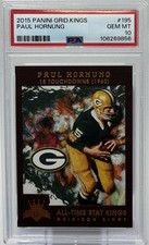 Paul Hornung PSA 10 - 2015 Panini Gridiron Kings -Packers, Notre Dame, Heisman