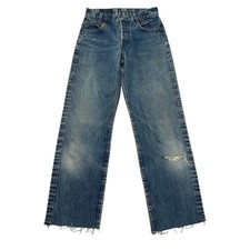 Vintage 80s Levi's 701-0117 Student Fit Made in USA Jeans Women's 26x35 (22x26)