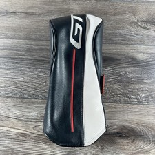 Titleist GT Driver Headcover Black White Vinyl Golf Club Cover Easy ID OEM