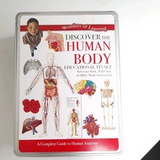 science bioogy Wonders of Learning Discover The Human Body OPENED NEVER USED