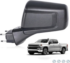Side Mirror Compatible with 2019-2024 Chevy Silverado 1500 RST View Mirror Textu