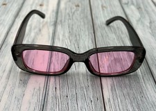 Retro Rectangle Sunglasses   Small Frame UV400 Shades for Teens  Adults