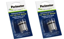 Two-Pack Dog Fence Batteries Compatible with Invisible Fence Brand Receiver Coll