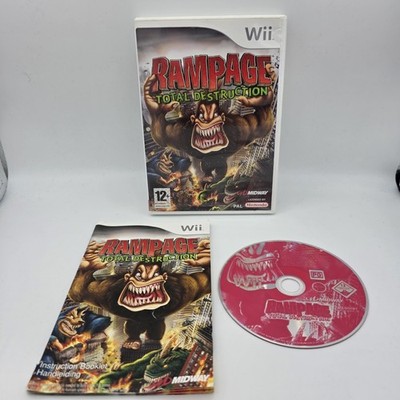 Nintendo Wii Rampage Total Destruction - getestet & funktionsfähig - original - schneller Versand