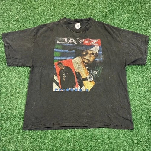 Jay Z & DMX Friends Tour Rap Music T-Shirt 2000s vintage concert t-shirt, vintage, single stitch, B+ condition