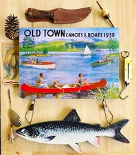 Canoës et bateaux vieille ville 1938 avec un touladi ou tout autre au choix...