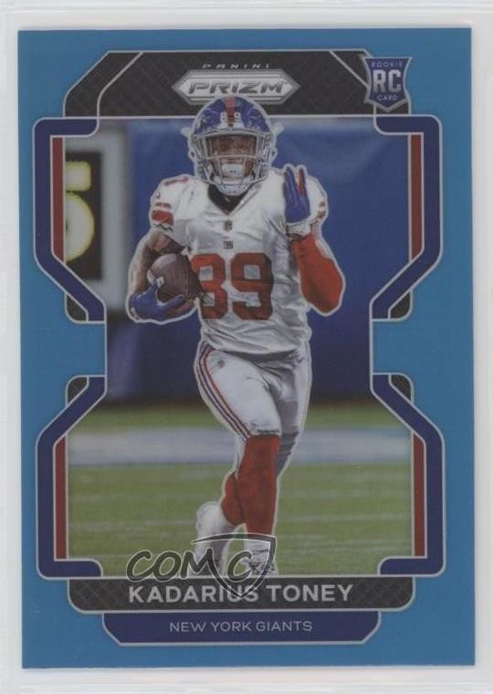 2021 Panini Prizm Rookie Light Blue Prizm Kadarius Toney #342 Rookie RC 06qf